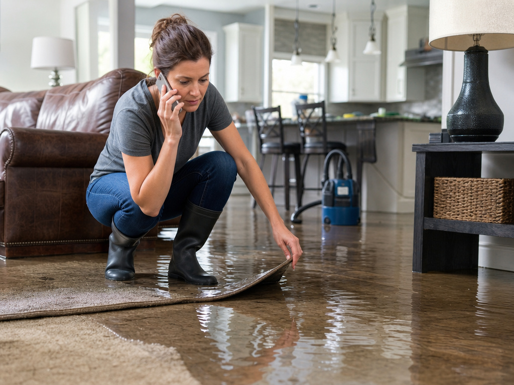 What should I do immediately after water damage?